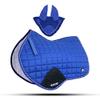 GLP Close Contact Jumping Saddle Cloth Numnah Saddle Pads Free Ear (Ship from USA) (Full, Aqua) view 3