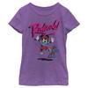 Disney Girl's Mickey & Friends Mickey Radical T-Shirt - Purple Berry - X Small view 1