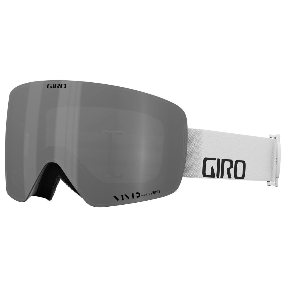 Giro Contour RS Adult Snow Goggle - White Wordmark Strap with VIVID Onyx/VIVID Infrared Lenses