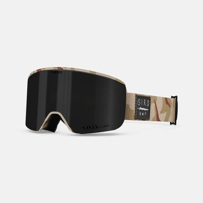 Giro Axis Ski Goggles - Snowboard Goggles for Men - Fox Camo Strap with Vivid Jet/Viv Inf Lenses