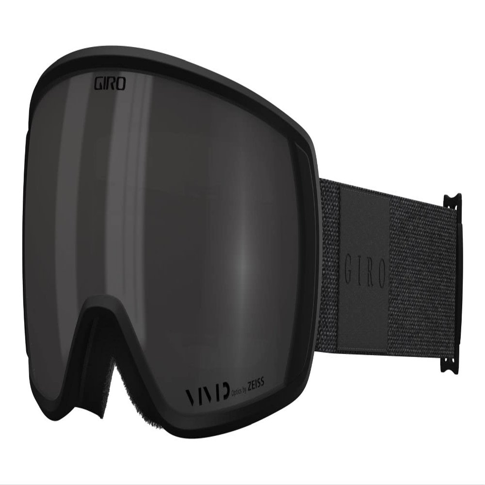 Giro Balance Snow Goggles 2023 - Black Mono Frame with Vivid Smoke Lens Medium