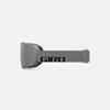 Giro Contour RS Snow Goggles 2023 - Grey Wordmark Frame with Vivid Onyx/Vivid Infrared Lens Large view 2