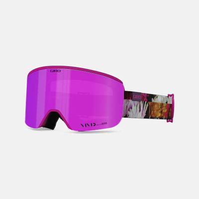 Giro Ella Womens Snow Goggle - Flower Data Mosh Strap with VIVID Pink/VIVID Infrared Lenses