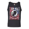 POW MIA You are Not Forgotten Tank Top American Flag Veteran Men's Top Black Small view 4