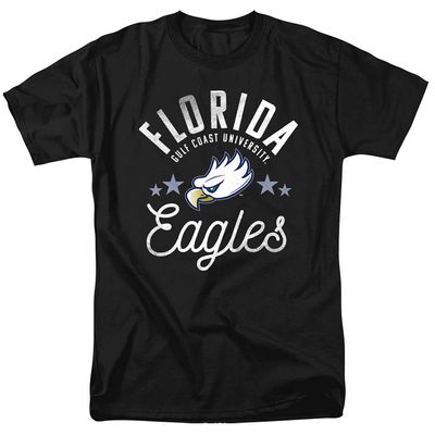 Florida Gulf Coast University Official Eagles Unisex Adult T Shirt,Black, 5X-Large