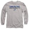 Florida Gulf Coast University Official Stacked Unisex Adult Long-Sleeve T Shirt,Athletic Heather, 2X-Large view 1