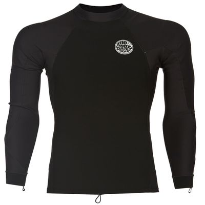 Rip Curl Flashbomb Neo Poly LS Wetsuit Jacket - Black - XXL