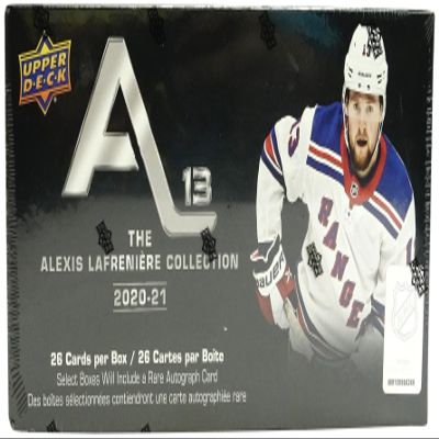 The Hockey Company NHL Alexis Lafreniere Authentic 2020-21 Upper Deck Collection Complete 26 Card Factory Set