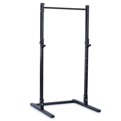 Titan Fitness T-3 Series 92.5" Squat Stand, 1,000 LB Capacity, Tall Squat Rack for Home Gym, Space Saving Power Rack with Westside Hole Spacing, Pull Up Bar, J-Hooks
