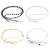 ONESING 4 Pcs Eyeglass Chains for Women Eyeglasses String Holder Beaded Glass Chains Eyeglass Strap Glasses Lanyard Chain Glasses view 1