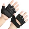 RYMNT Minimal Weight Lifting Gloves,Short Micro Workout Gloves Grip Pads with Full Palm Protection & Extra Grip for Men Women Weightlifting,Gym,Exercise Training.BK-XS view 2