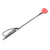 chenyesun Riding Whips Horse Leather Heart Whip Riding Crop Bull Whip for Outdoor Sport (Red) view 1