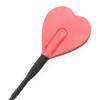 chenyesun Riding Whips Horse Leather Heart Whip Riding Crop Bull Whip for Outdoor Sport (Red) view 3