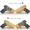 Amberide CZ P-10 C IWB Holster, Kydex-Boltaron Inside Waistband Carry Fit CZ P-10 C 9mm, Quick Draw, Secure Retention, 030 Cant view 2