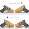 Amberide Glock 20/21 / 22 IWB Holster, Kydex-Boltaron Inside Waistband Holster for Glock 20 (10mm), Glock 21 (.45 ACP) & Glock 22 (.40 S&W) Pistols, Gen 35, Secure Retention, 030 Adjustable Cant view 2