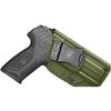 Amberide Ruger Security9 IWB Holster,Kydex-Boltaron Inside Waistband Fit Ruger Security 9mm,Secure Retention,Quick Draw,030 Adjustable Cant view 1