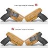 Amberide CZ P-10 C IWB Holster, Kydex-Boltaron Inside Waistband Carry Fit CZ P-10 C 9mm, Quick Draw, Secure Retention, 030 Cant view 2