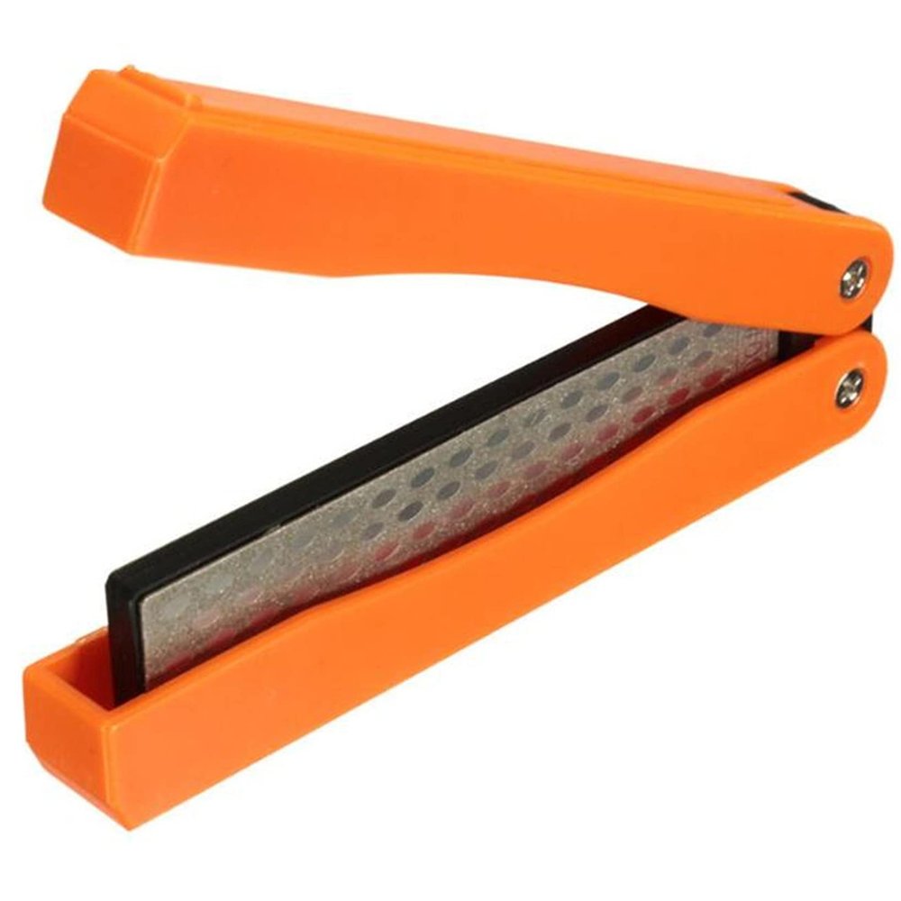GOMYIE Folding Pocket Diamond Sharpener For Garden Outdoor Camping Kitchen