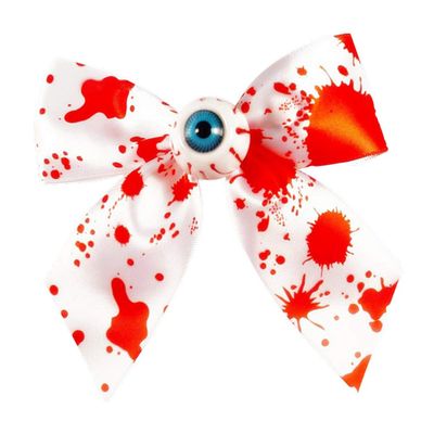 Uonlytech Halloween Horrible Headdress Eyeball Bow Hair -stained Party Accessory for Boys and Girls and Adults for Spooky Events and Festive Gatherings
