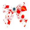 Uonlytech Halloween Horrible Headdress Eyeball Bow Hair -stained Party Accessory for Boys and Girls and Adults for Spooky Events and Festive Gatherings view 1