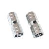 Bicycle Accessories Bicycle Rear Axle Pedals Bike Foot Pegs Rear Axle Pedals Pegs Hexagonal Non Slip Universal Bicycle Axle Pedals Bike Parts (Color : Silver) view 1