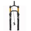 Bike Fat Fork 26Inch Air Fork 1-1/8" Steering Tube with Handle bar Control Lockout Spread 135MM Travel 120MM Magnesium & Aluminum Alloy Available for Beach Bike, E-Bike view 4