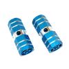 Bicycle Accessories Bicycle Rear Axle Pedals Bike Foot Pegs Rear Axle Pedals Pegs Hexagonal Non Slip Universal Bicycle Axle Pedals Bike Parts (Color : Blue) view 1