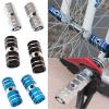 Bicycle Accessories Bicycle Rear Axle Pedals Bike Foot Pegs Rear Axle Pedals Pegs Hexagonal Non Slip Universal Bicycle Axle Pedals Bike Parts (Color : Blue) view 2