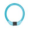 Bicycle Accessories Mountain Bike Portable Anti-Theft Lock Password Lock Fixed Bicycle Strong Security Ring Lock Bike Parts (Color : Blue) view 1