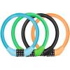 Bicycle Accessories Mountain Bike Portable Anti-Theft Lock Password Lock Fixed Bicycle Strong Security Ring Lock Bike Parts (Color : Green) view 2