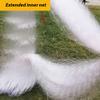 CINGHI LUSSO Gill Net Fishing Nets 3 Layers Fishing Seine Net with Float Fishing Trap Sticky Net 1.2/1.5/2 M High and 25/50/100 M Long,4CM Mesh view 3