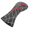 Golf Builder 3pcs/Set Spider Embroidery Black Golf Club Driver Fairway Wood Head Covers 1 3 5 Wood Covers view 4