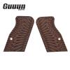 Guuun G10 Grips for Tanfoglio Tactical Palm Starburst Texture - Short Length view 2
