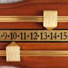 TYKYDD Mounted Scoreboard, Wood Scoreboard for Billiards, Billiard Pool Accessories Party Game Supplies view 4