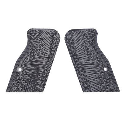 Guuun G10 Grips for Tanfoglio Tactical Palm Starburst Texture - Short Length