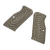 Guuun G10 Grips for Tanfoglio Tactical Palm Starburst Texture - Medium Length view 3