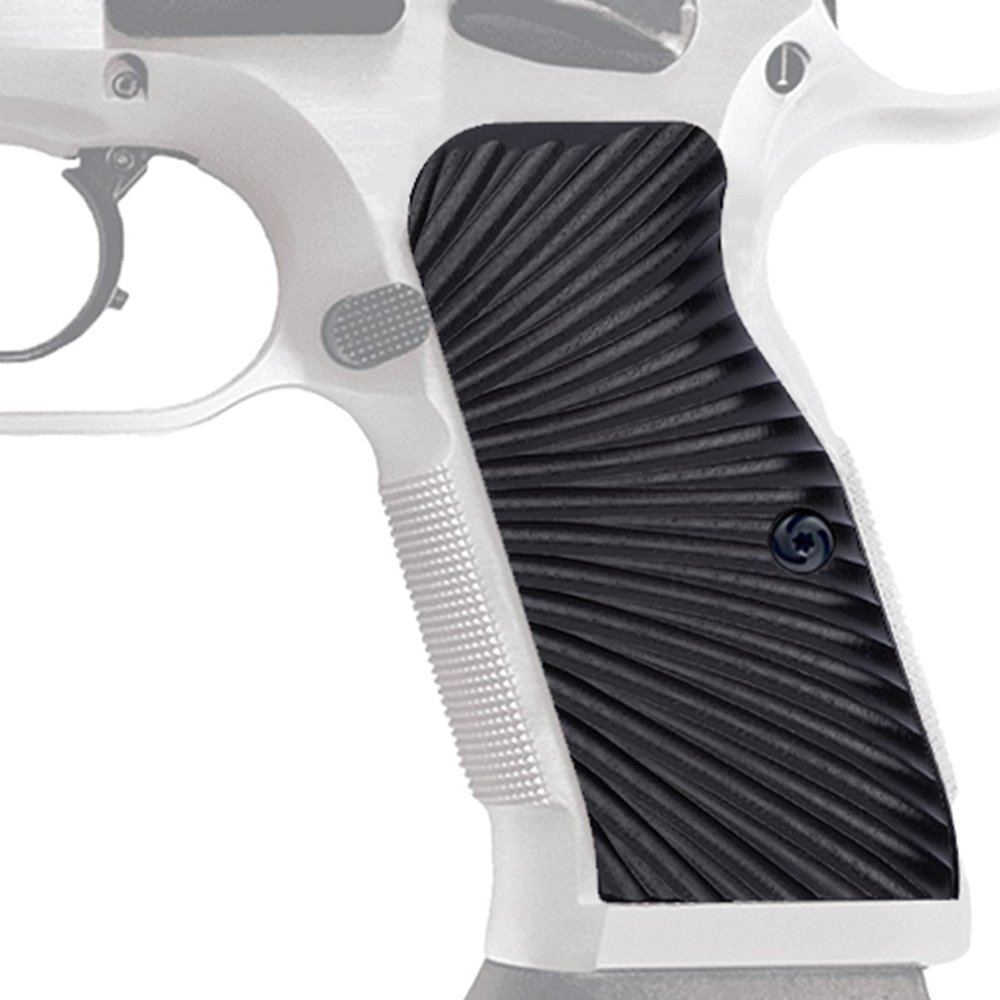 Guuun G10 Grips for Tanfoglio Tactical Palm Starburst Texture - Medium Length