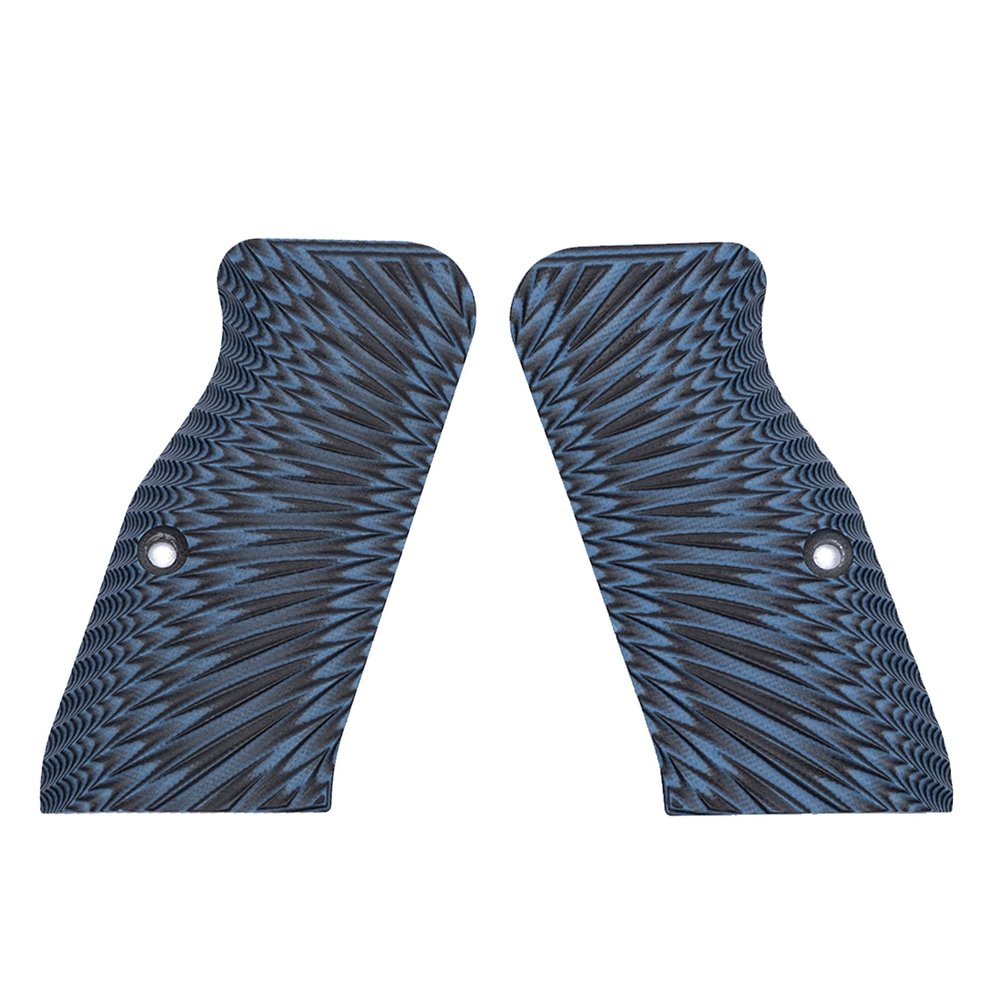 Guuun G10 Grips for Tanfoglio Tactical Palm Starburst Texture - Medium Length
