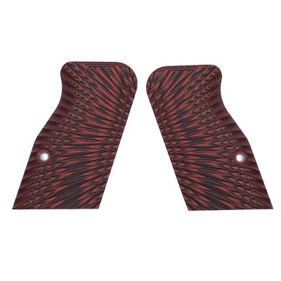 Guuun G10 Grips for Tanfoglio Tactical Palm Starburst Texture - Short Length