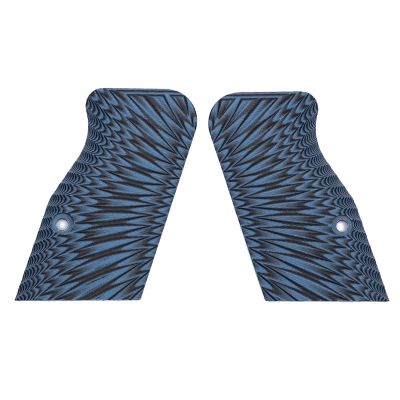 Guuun G10 Grips for Tanfoglio Tactical Palm Starburst Texture - Short Length