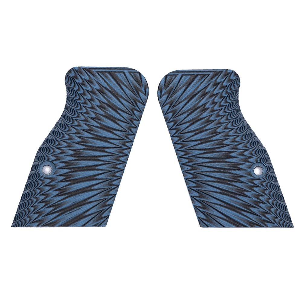 Guuun G10 Grips for Tanfoglio Tactical Palm Starburst Texture - Short Length