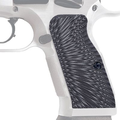 Guuun G10 Grips for Tanfoglio Tactical Palm Starburst Texture - Medium Length