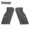 Guuun G10 Grips for Tanfoglio Tactical Palm Starburst Texture - Medium Length view 2