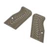 Guuun G10 Grips for Tanfoglio Tactical Palm Starburst Texture - Short Length view 3