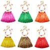 Froiny 1 Set Streaming Grass Skirt Hawaii Hula Grass Skirt for Adults and Children Hawaiian Party Fancy Dress Costume 40cm view 3