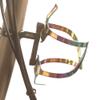 Water Bottle Stem Holder & Cage for Brompton Folding Bike Rainbow view 1