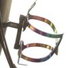 Water Bottle Stem Holder & Cage for Brompton Folding Bike Rainbow view 3