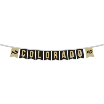 Colorado Buffaloes Banner String Pennant Flags