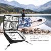 01 02 015 Stand Up Paddle Board Deck Bag, Thermal Insulation Material Black Paddleboard Mesh Deck Bag Waterproof Bag Convenient for Surf view 4