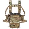 ACETAC Tactical Chest Rig with 5.56/7.62 Magazine Pouch Holder, Pistol / Wing Pouch, Molle Dangler Pouch, Adjustable H Harness (Multicam) view 1